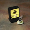 Luminous Coffee Shop Magnetic Fridge Stickers ATHLEXES