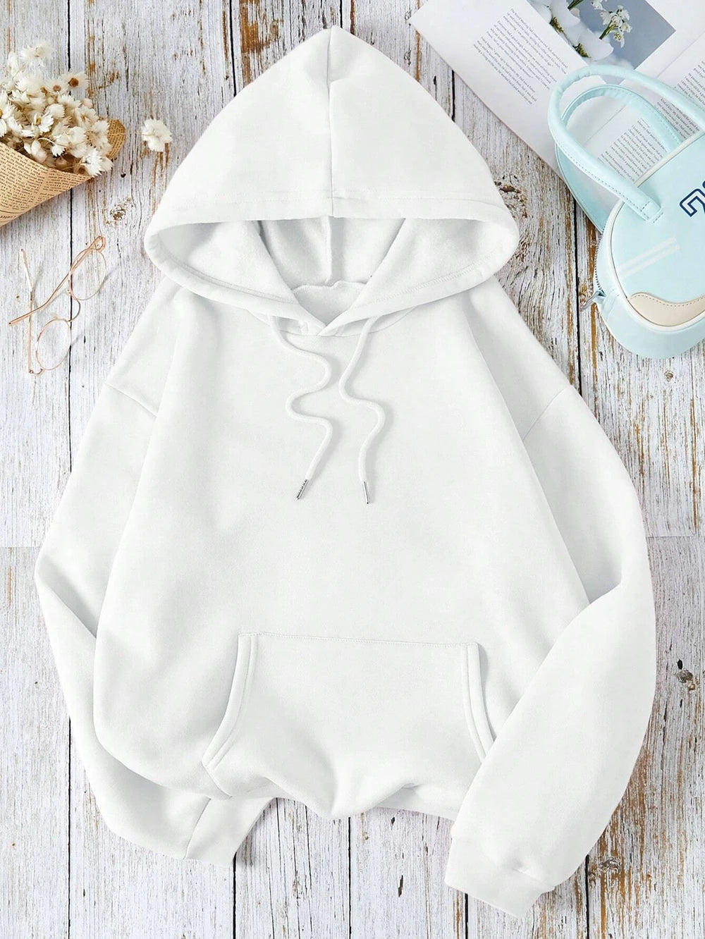 CozyStreet Oversized Fleece Hoodie ATHLEXES