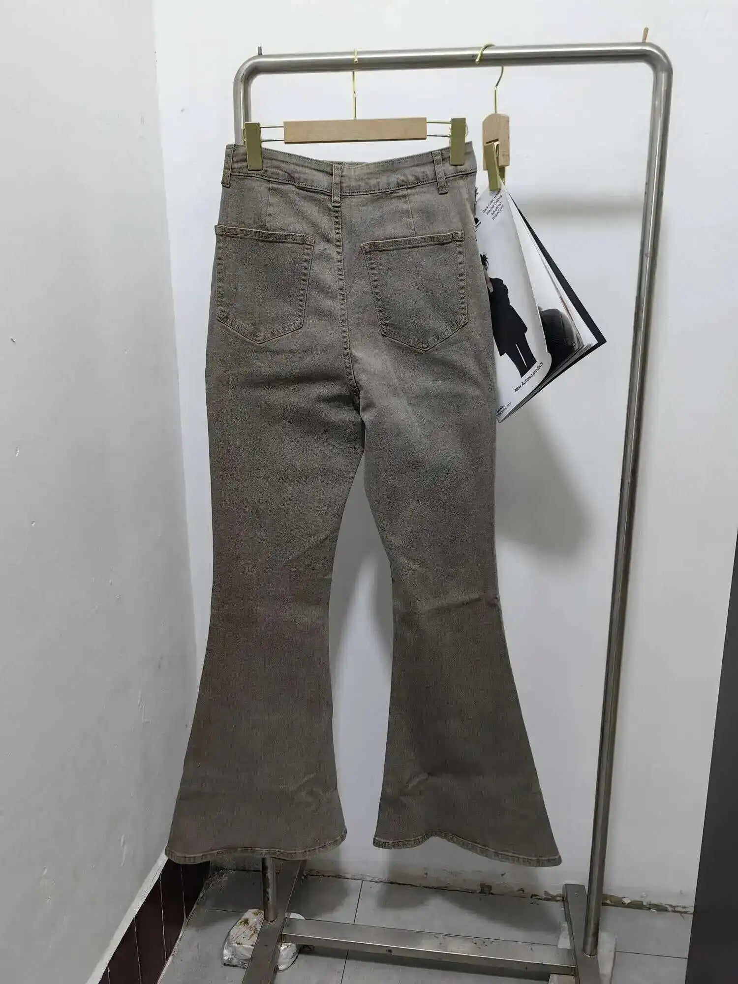 Vintage Style Wide Leg Men's Jeans ATHLEXES