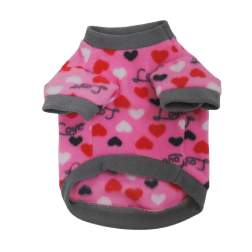 ChicWarm Fleece Dog Sweaters for Winter Chihuahua Comfort ATHLEXES