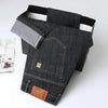 Light Blue Casual Denim Straight Fit Trousers ATHLEXES