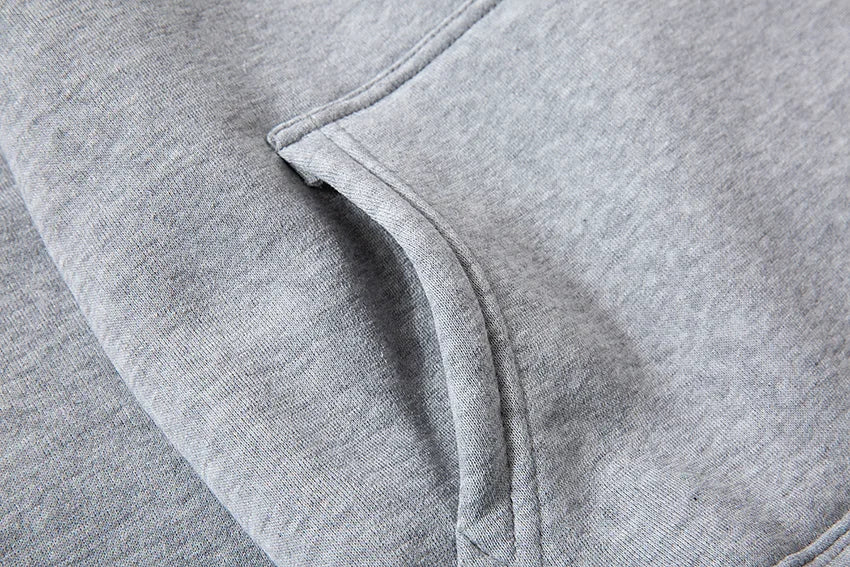 Hip Hop Fleece Pullover: Trendy Printed Hoody ATHLEXES