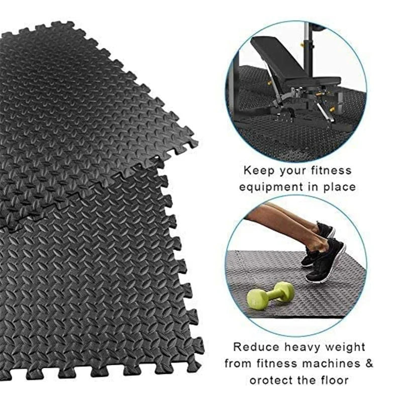 Premium EVA Fitness Mats for Home Workouts ATHLEXES