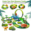 DinoTrack Electric Climbing Race Car Set for Kids ATHLEXES