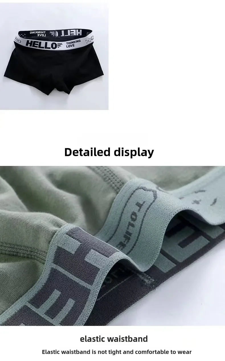 BreatheEasy Men's Mid-Waist Boxer Shorts ATHLEXES