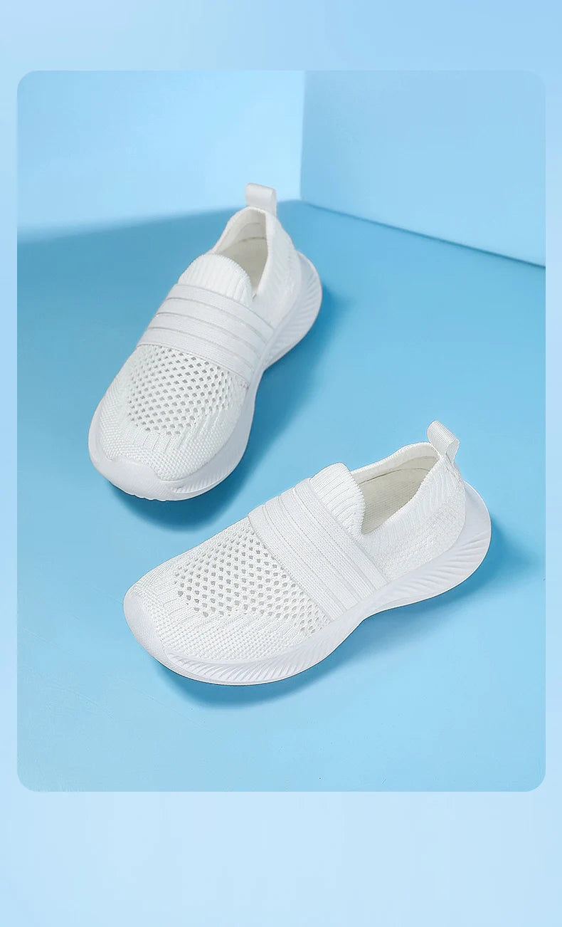 CoolBlue Kids Mesh Running Sneakers ATHLEXES