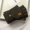 CozyKnits Touch Screen Fingerless Gloves for Winter Warmth ATHLEXES