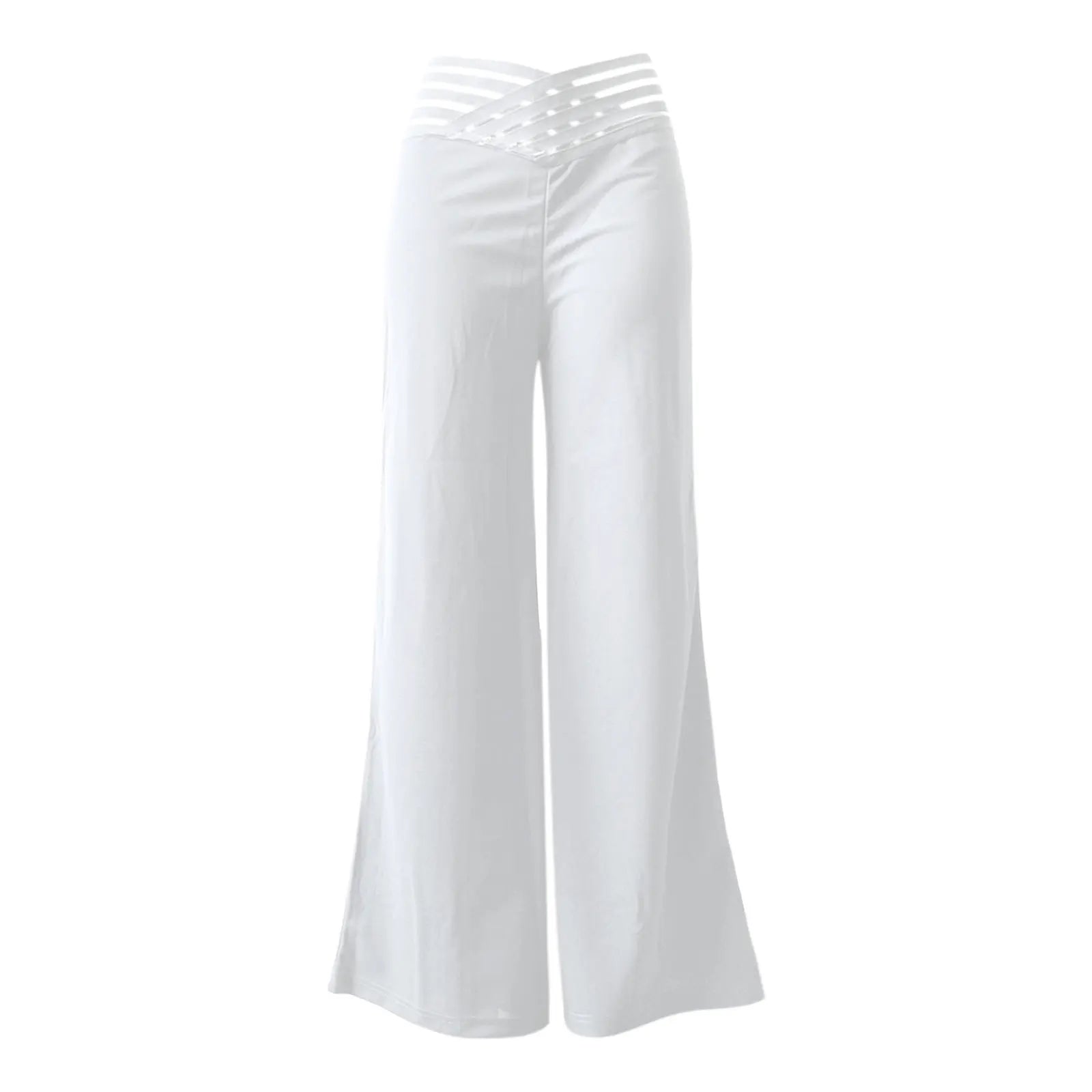 Chic Women's High Waist Flared Trousers ATHLEXES