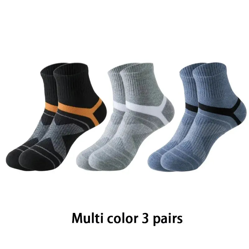 Trendy Cotton Sports Socks Set ATHLEXES