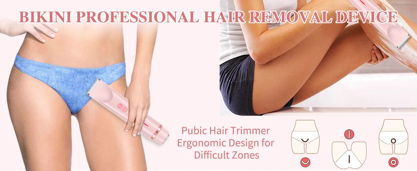 SilkSmooth 2 in 1 Women's Electric Razor ATHLEXES