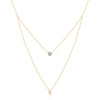 CANNER 925 Silver Devil Eyes Blue Zircon Pendant Necklace ATHLEXES