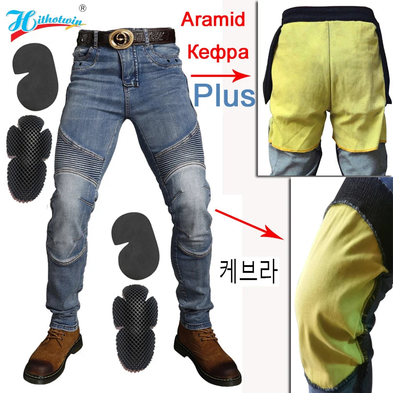 Kevlar Flame Resistant Motorcycle Pants ATHLEXES