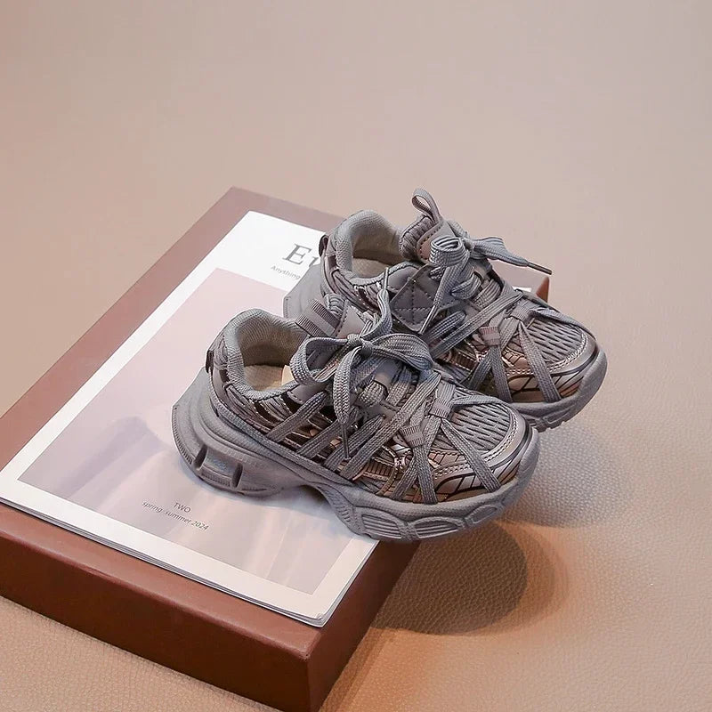 Chunky Kids' Basketball Sneakers 2024 - Breathable Style ATHLEXES