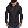 Lightweight Solid Color Hooded Sweatshirt ATHLEXES