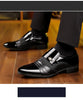 Classic Black Pointed Toe Leather Loafers for Men ATHLEXES