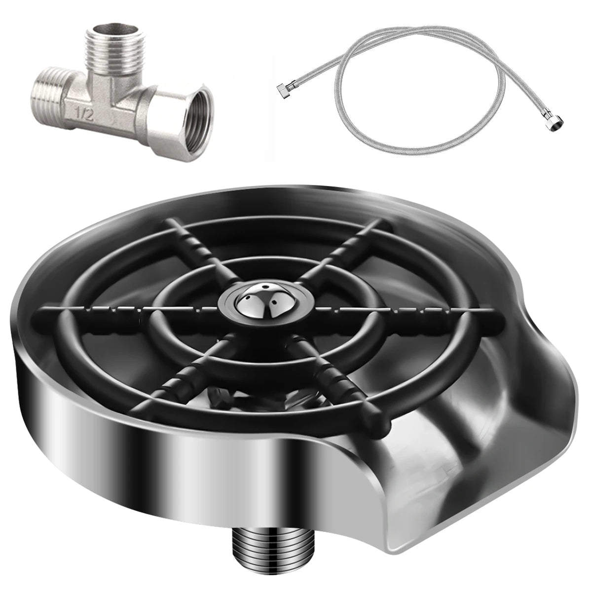AutoClean Stainless Steel Glass Rinser ATHLEXES