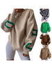 ChicStreet Trendy Oversized Letter Hoodie ATHLEXES