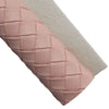 Elegant Pink Litchi Leather Vinyl Fabric Roll 30x132cm ATHLEXES