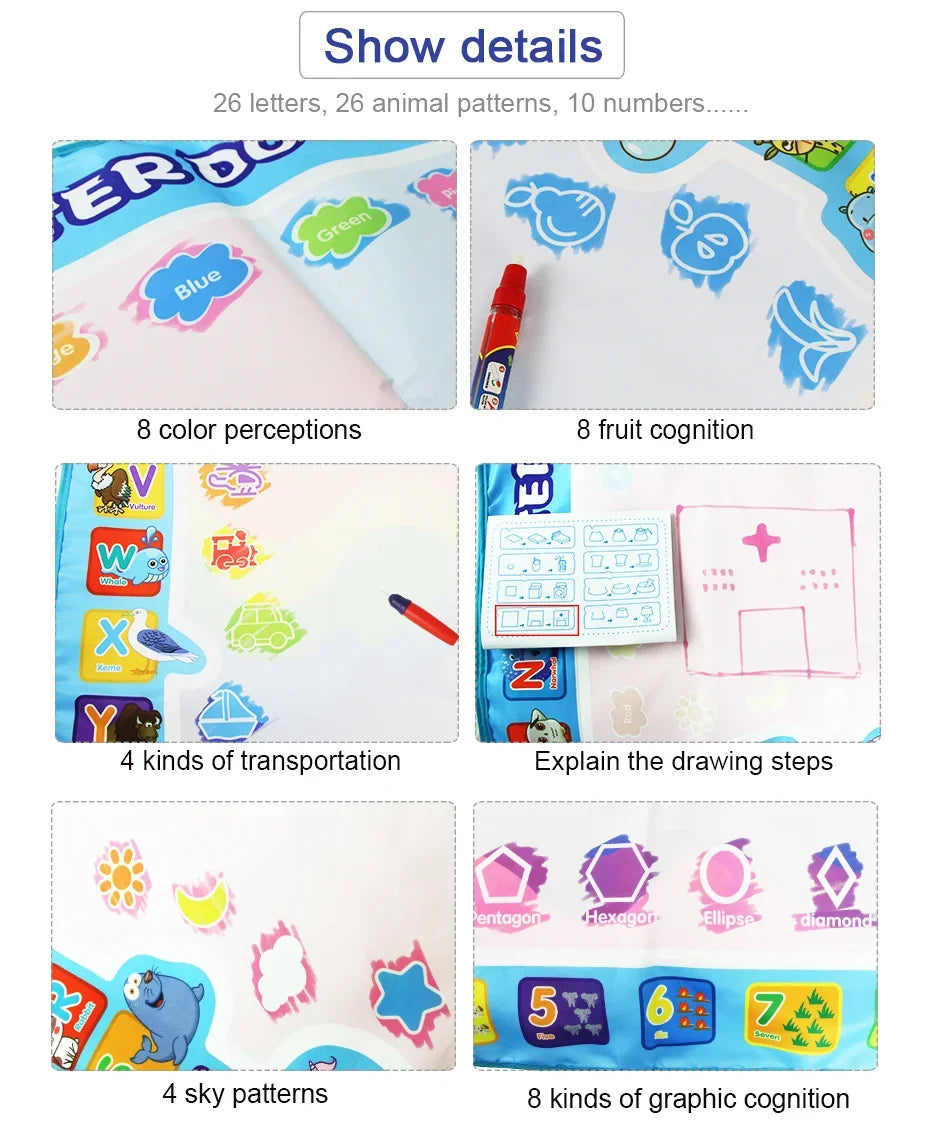 Magical Water Canvas Pens ATHLEXES