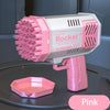 RocketBurst 40 Hole Bubble Blower Toy Outdoor ATHLEXES