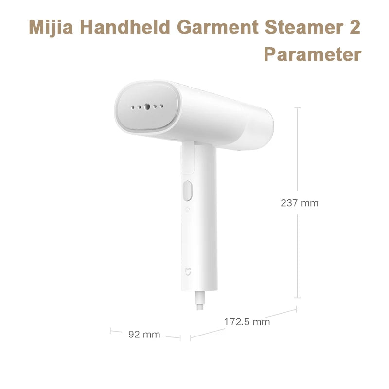 XIAOMI MIJIA Premium Handheld Garment Steamer for Quick Wrinkle Removal ATHLEXES