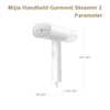 XIAOMI MIJIA Premium Handheld Garment Steamer for Quick Wrinkle Removal ATHLEXES