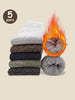 CozyUp Solid Color Unisex Mid-Calf Socks Set ATHLEXES