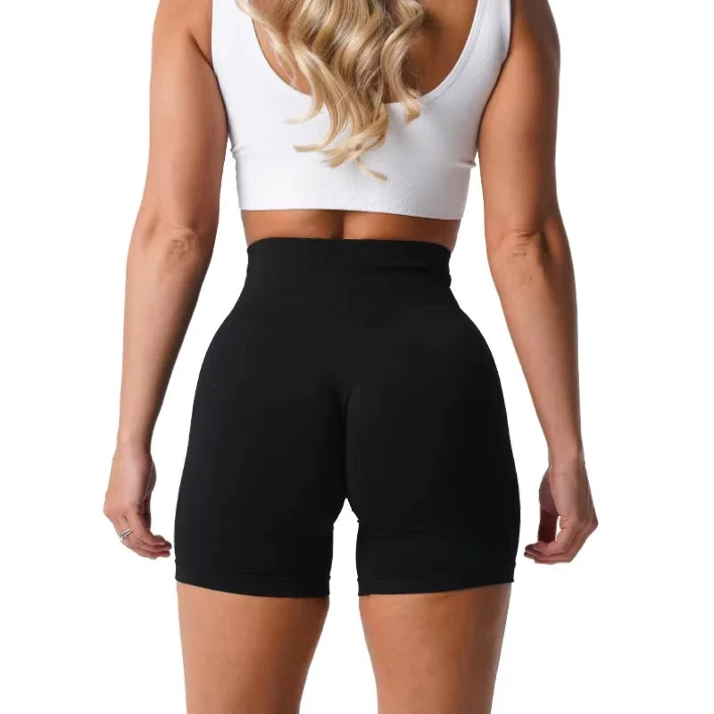 TKITK Seamless Soft Spandex Workout Shorts ATHLEXES
