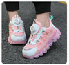 Stylish Leather Kids Running Sneakers ATHLEXES