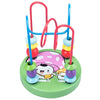 Montessori Wooden Roller Coaster Bead Maze for Toddlers ATHLEXES