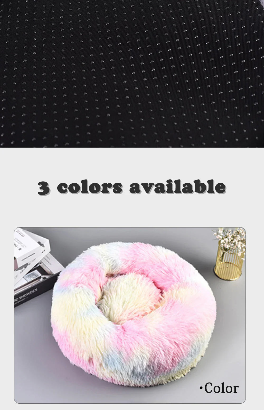 CozyNest Super Soft Plush Pet Bed for Ultimate Comfort ATHLEXES