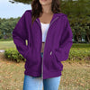 Chic Comfort 2024 Zip-Up Warm Hooded Sweatshirt for Women ATHLEXES