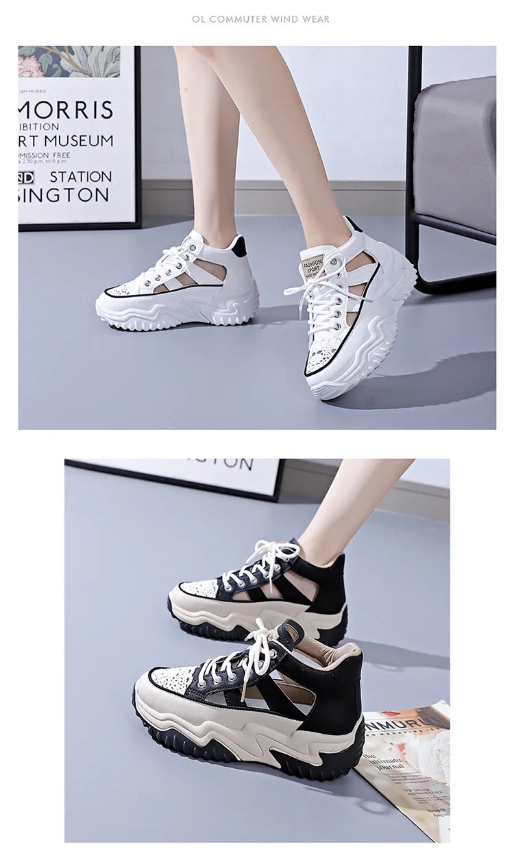 Trendy Womenâ??s Casual Sports Platform Sneakers 2023 ATHLEXES