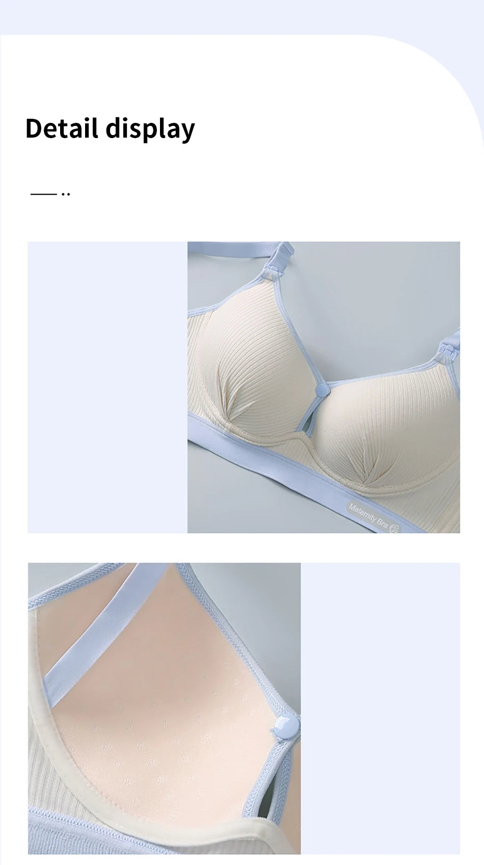 SoftEase Maternity Nursing Bralette with Front Support ATHLEXES