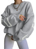 ChicStreet Trendy Oversized Letter Hoodie ATHLEXES
