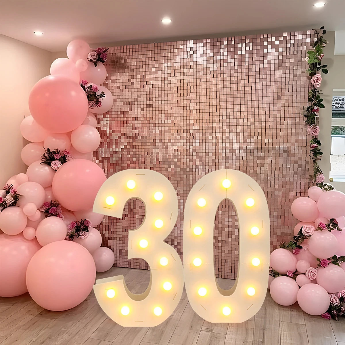 Giant LED Number Frame for Stunning Celebrations ATHLEXES