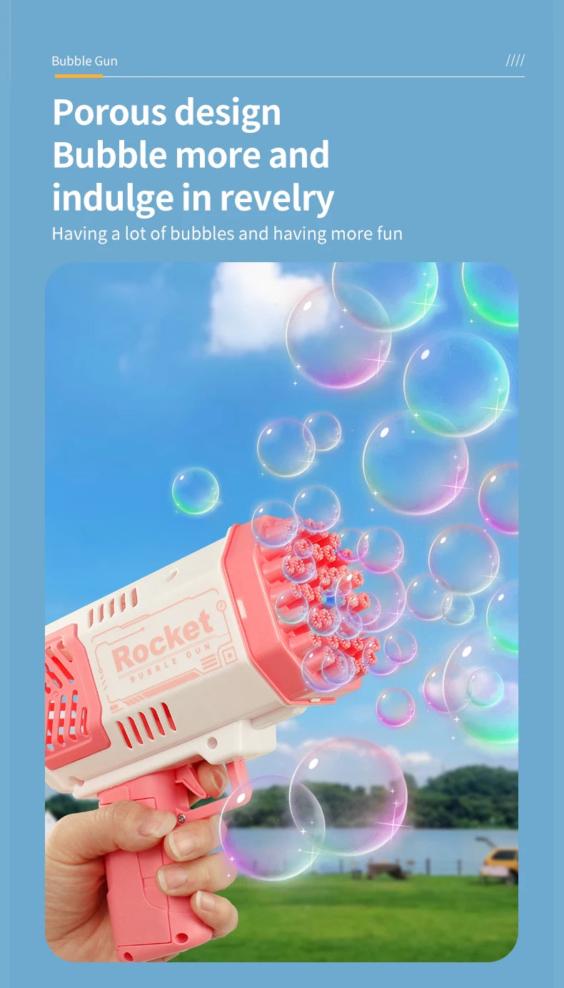 Galaxy Bubbles Electric Gun for Kids Fun ATHLEXES