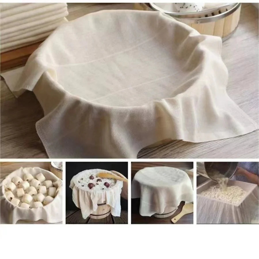 Premium Cotton Steamer Cloth Set for Kitchen Tools ATHLEXES