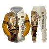 3D Lion Graphic Hoodie Tracksuit ATHLEXES