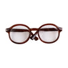 CandyColor Mini Doll Glasses - Transparent Chic Accessory ATHLEXES