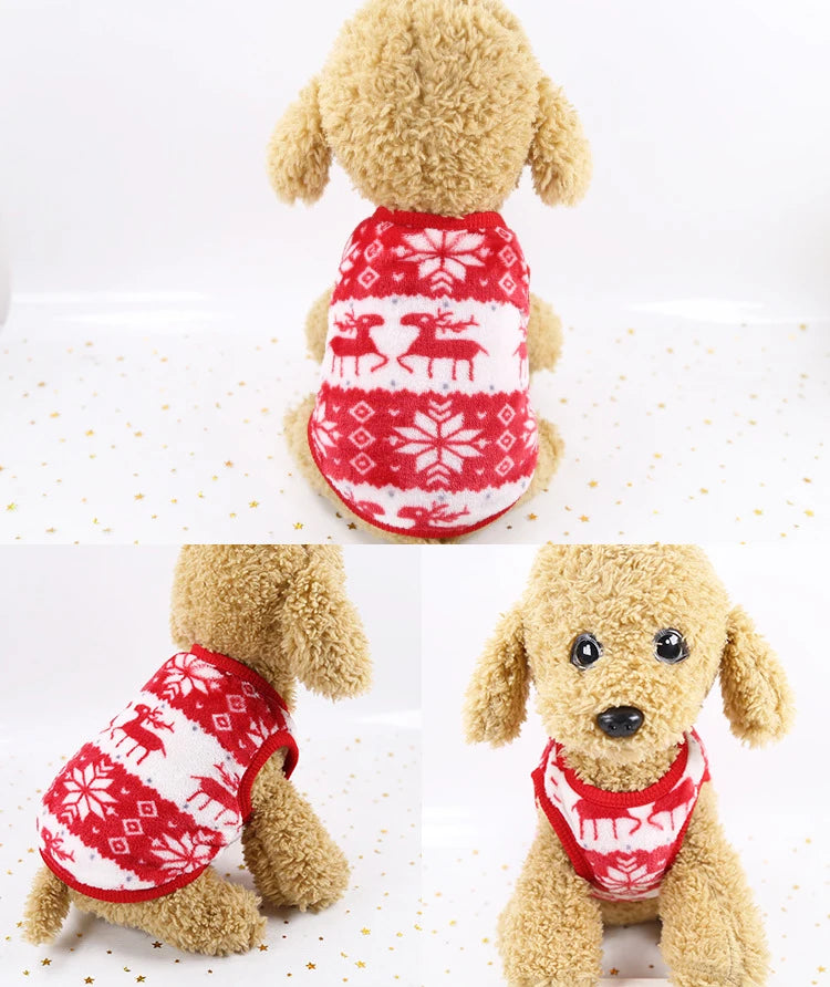Winter Soft Fleece Dog Clothes ATHLEXES