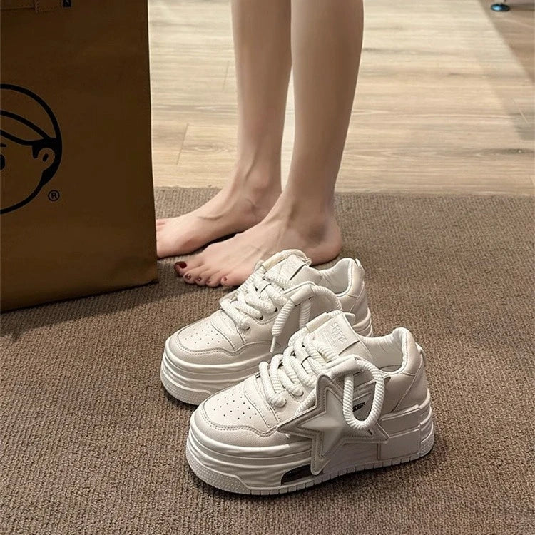 Pink Luxe Chunky Platform Sneakers for Women ATHLEXES