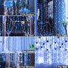 FairyGlow 8 Mode LED Curtain String Lights ATHLEXES