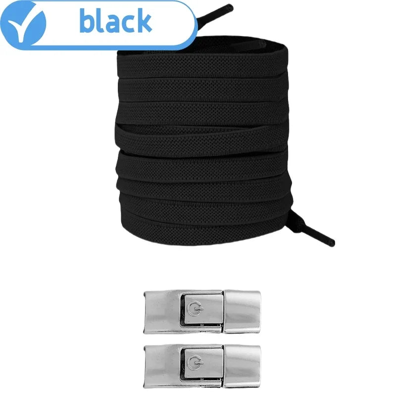 Colorful No-Tie Elastic Press Lock Shoelaces ATHLEXES