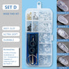 COLOUR_MAX Eyeglasses Repair Kit with Soft Nose Pads ATHLEXES