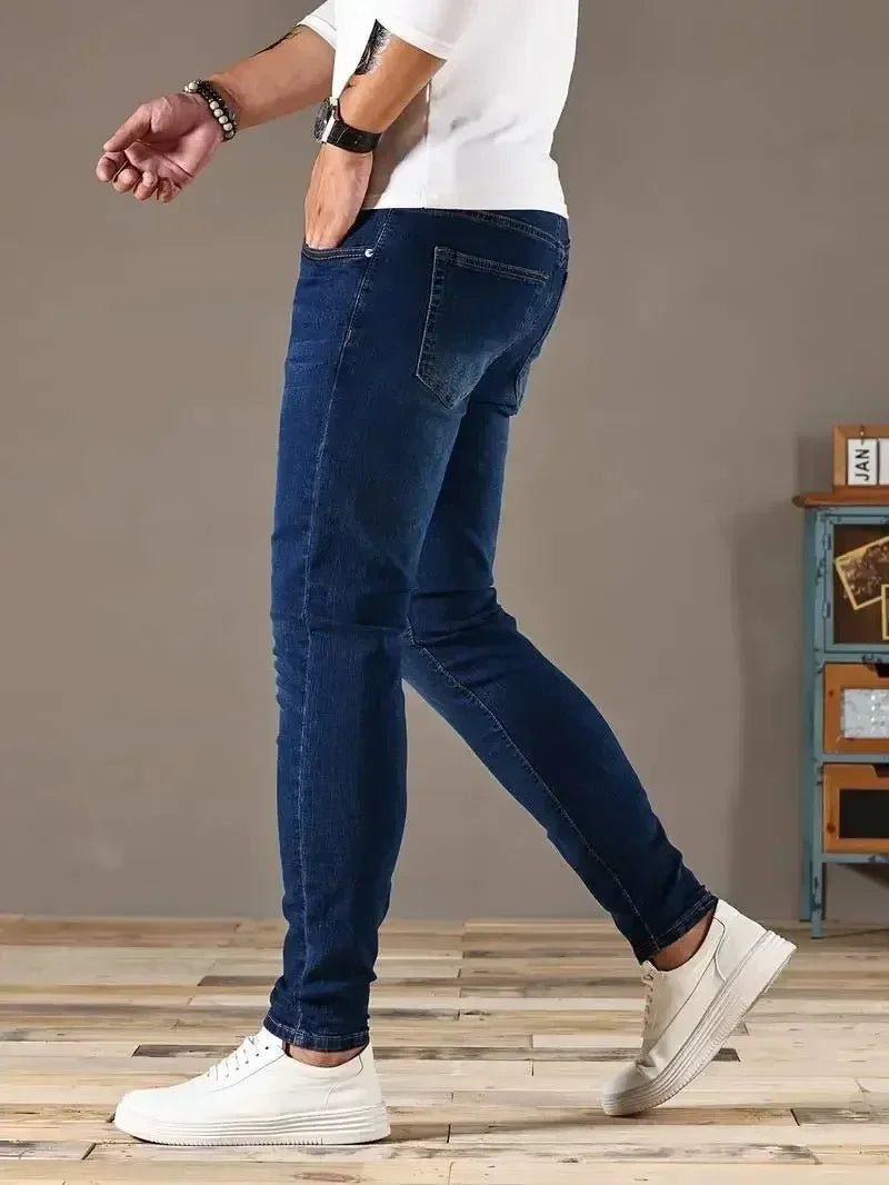 Classic Slim Fit Men's Denim Jeans ATHLEXES