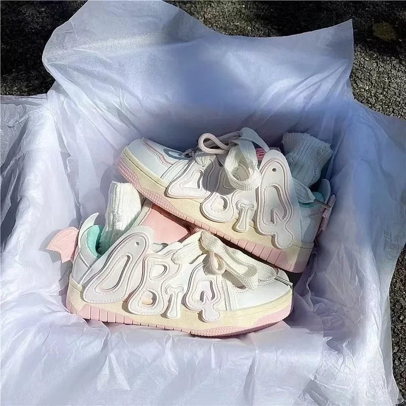 Kawaii Blossom Pink Women's Sneakers ATHLEXES