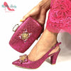 Royal Blue Elegance: Nigerian Pumps & Bag Set ATHLEXES