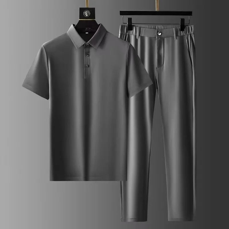 High-Elastic Menâ??s Two-Piece Summer Tracksuit ATHLEXES