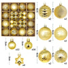 Charming 44Pcs Christmas Ball Ornament Collection ATHLEXES
